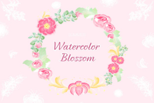 Watercolor Blossom Illustrations Review