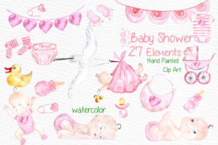 Watercolor Stork Clipart & Illustrations