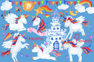 Watercolor Unicorn Clipart & Illustrations Review